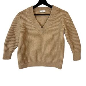 GUC Aritzia Babaton Roger V neck Knit Wool Sweater